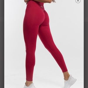 Echt scrunch leggings crimson